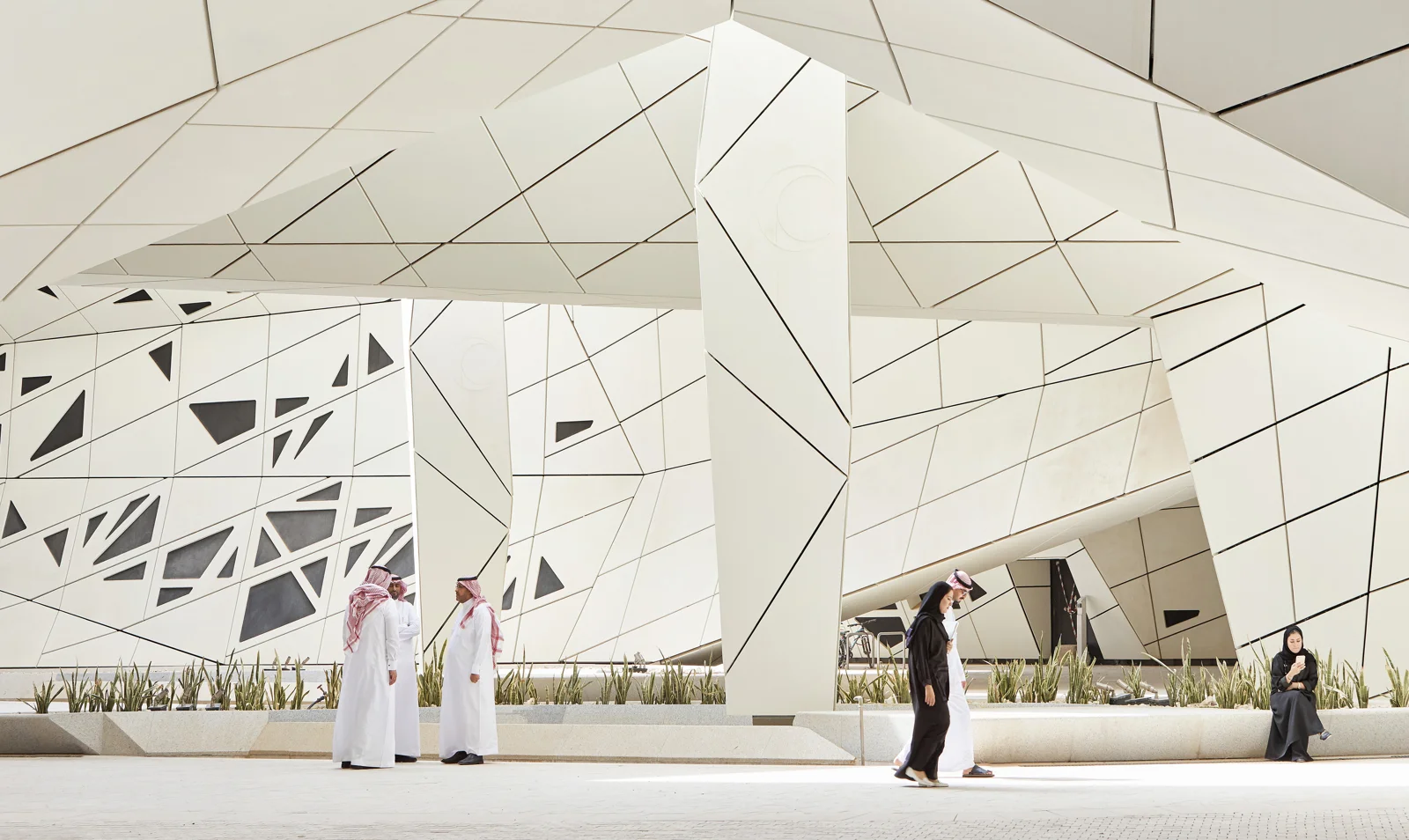 A campus entrance