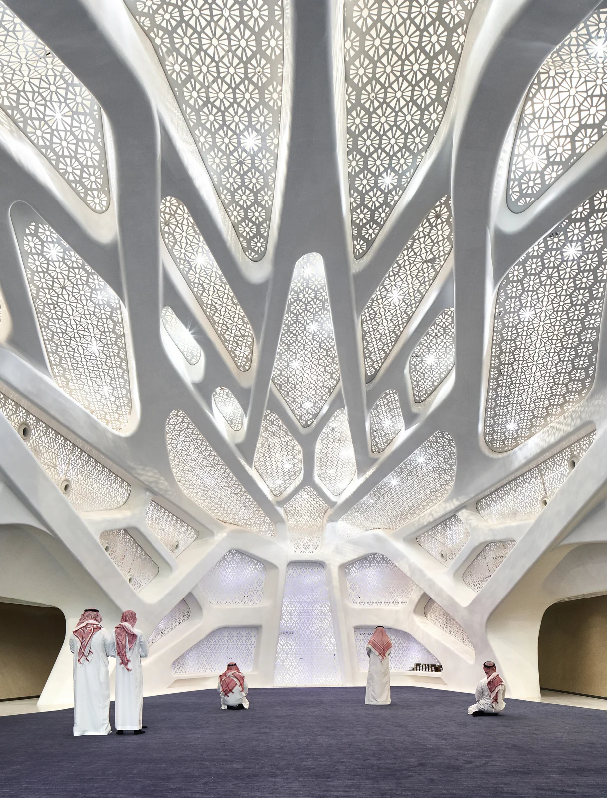 The interior atrium